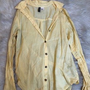 Linen button up